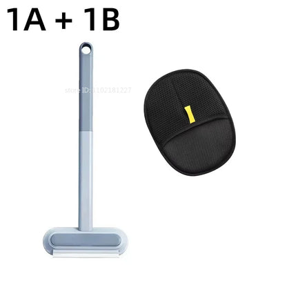 Reusable Double-Sided Pet Hair Removal Gloves – Grooming Tool for Dogs & Cats