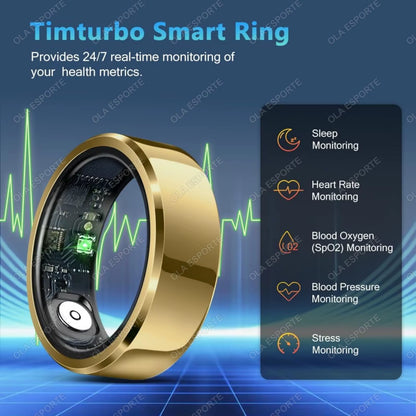 Smart Health Ring – Heart Rate & Sleep Monitoring