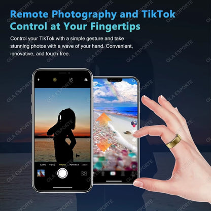 Smart Health Ring – Heart Rate & Sleep Monitoring