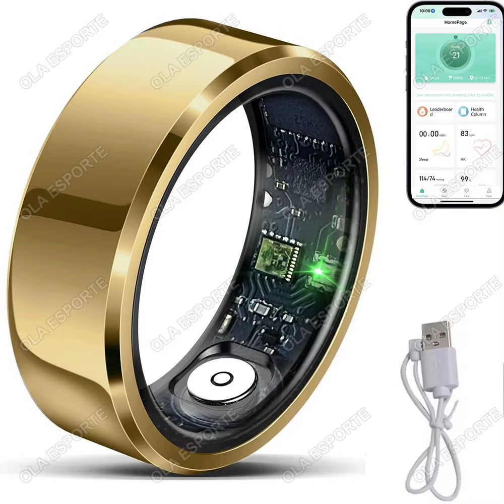 Smart Health Ring – Heart Rate & Sleep Monitoring