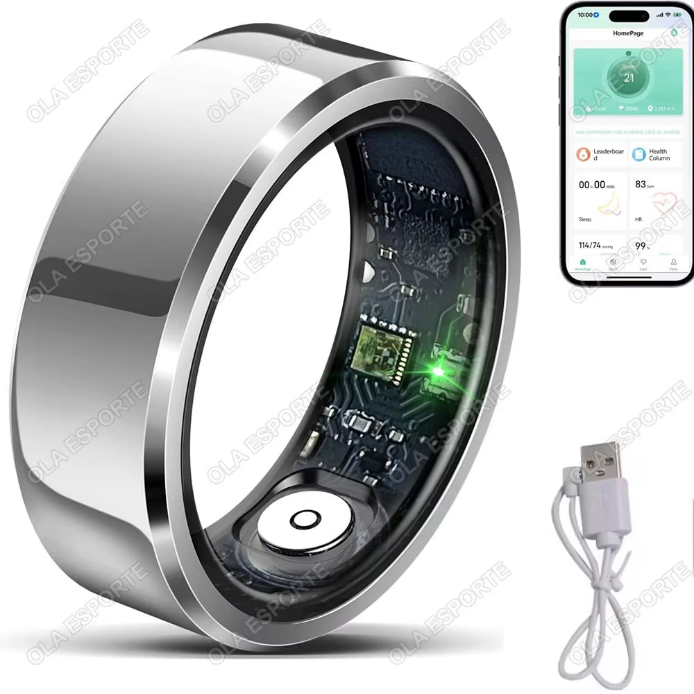 Smart Health Ring – Heart Rate & Sleep Monitoring