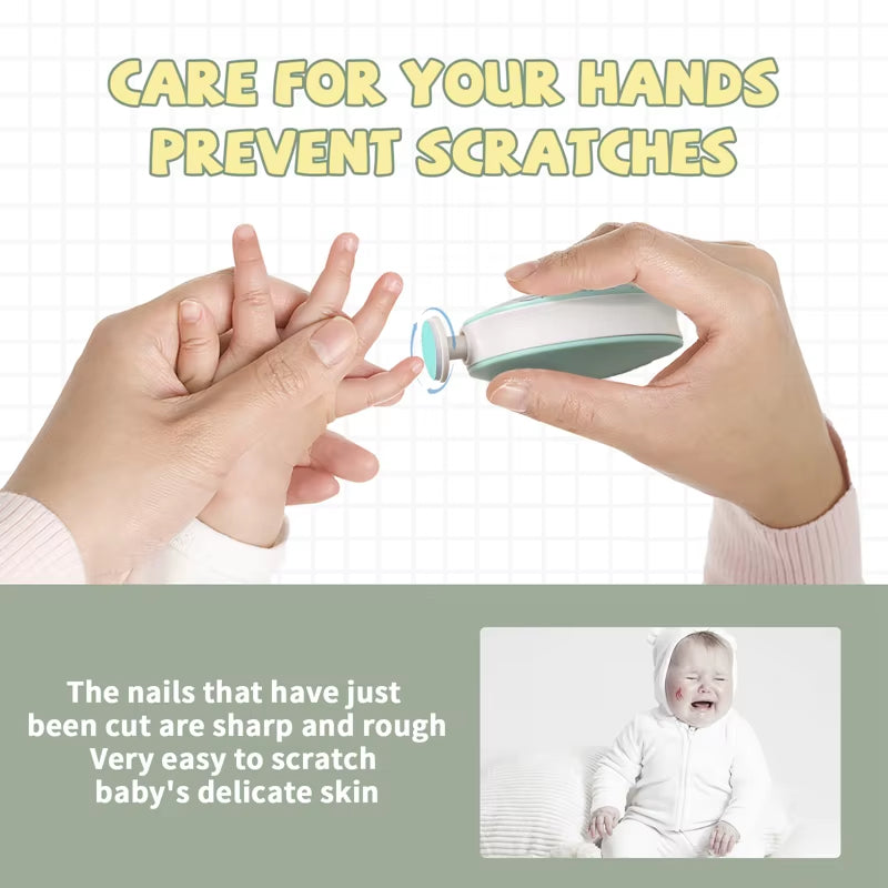 Baby Electric Nail Trimmer & Care Kit