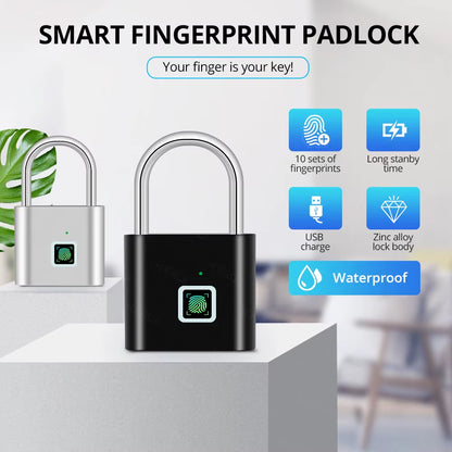 Smart Fingerprint Padlock