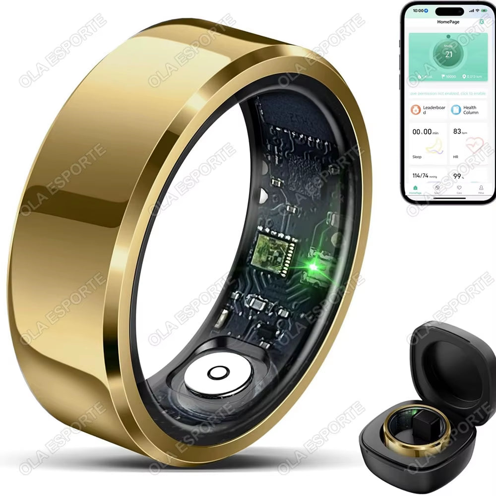 Smart Health Ring – Heart Rate & Sleep Monitoring