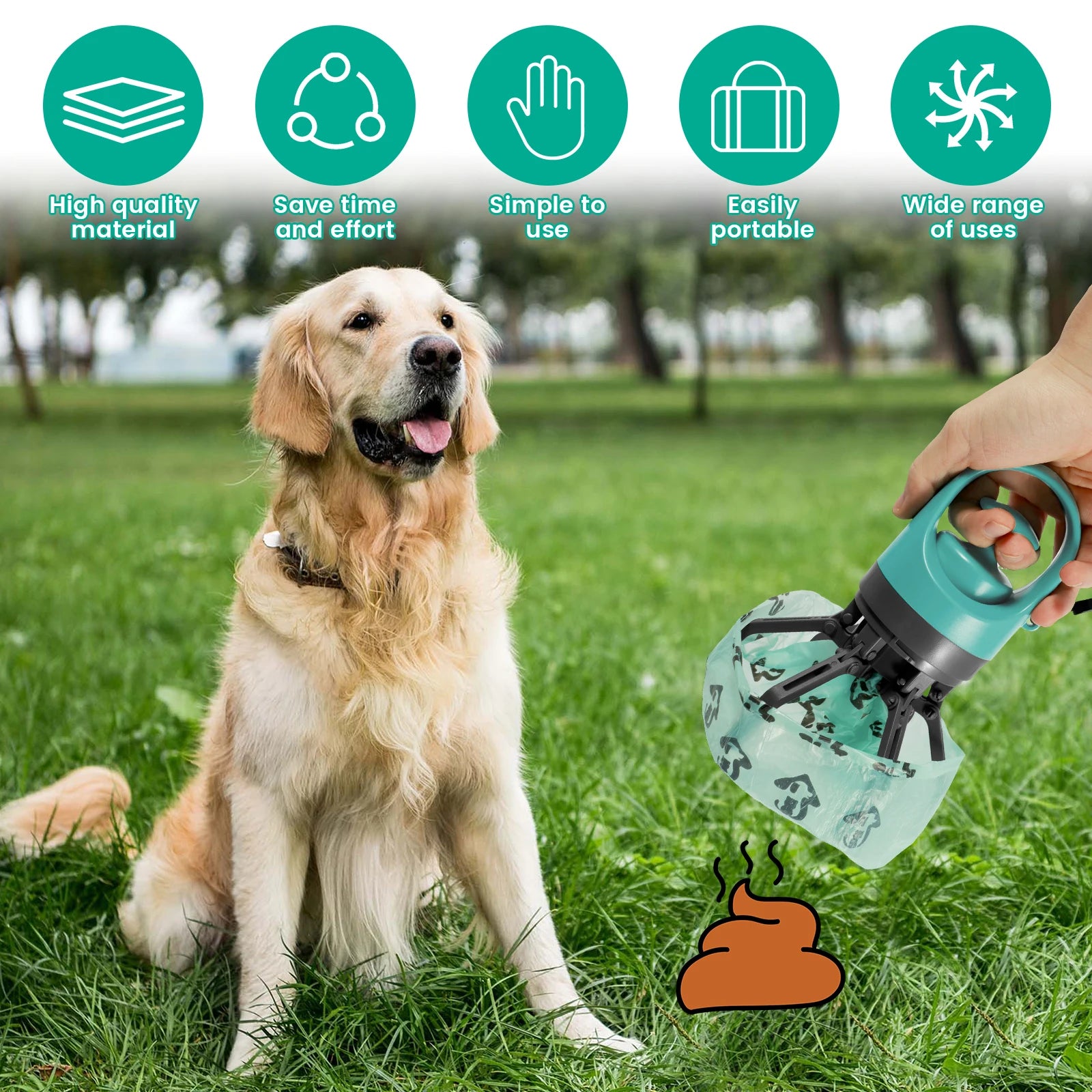 Portable Dog Waste Picker