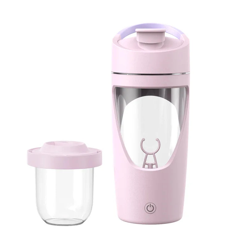 VoltMix Pro: 700ml Rechargeable Electric Shaker & Portable Blender