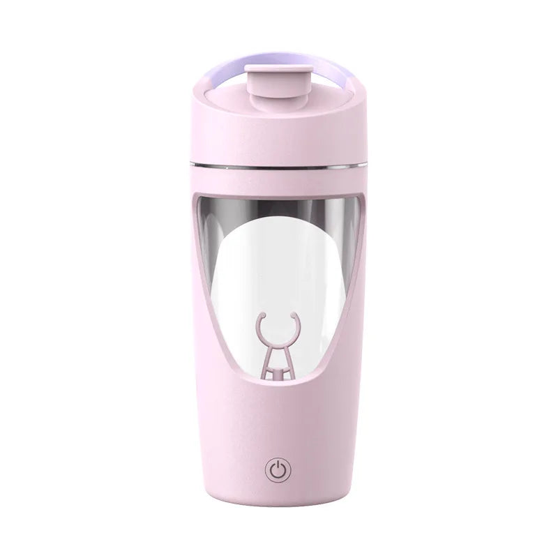 VoltMix Pro: 700ml Rechargeable Electric Shaker & Portable Blender