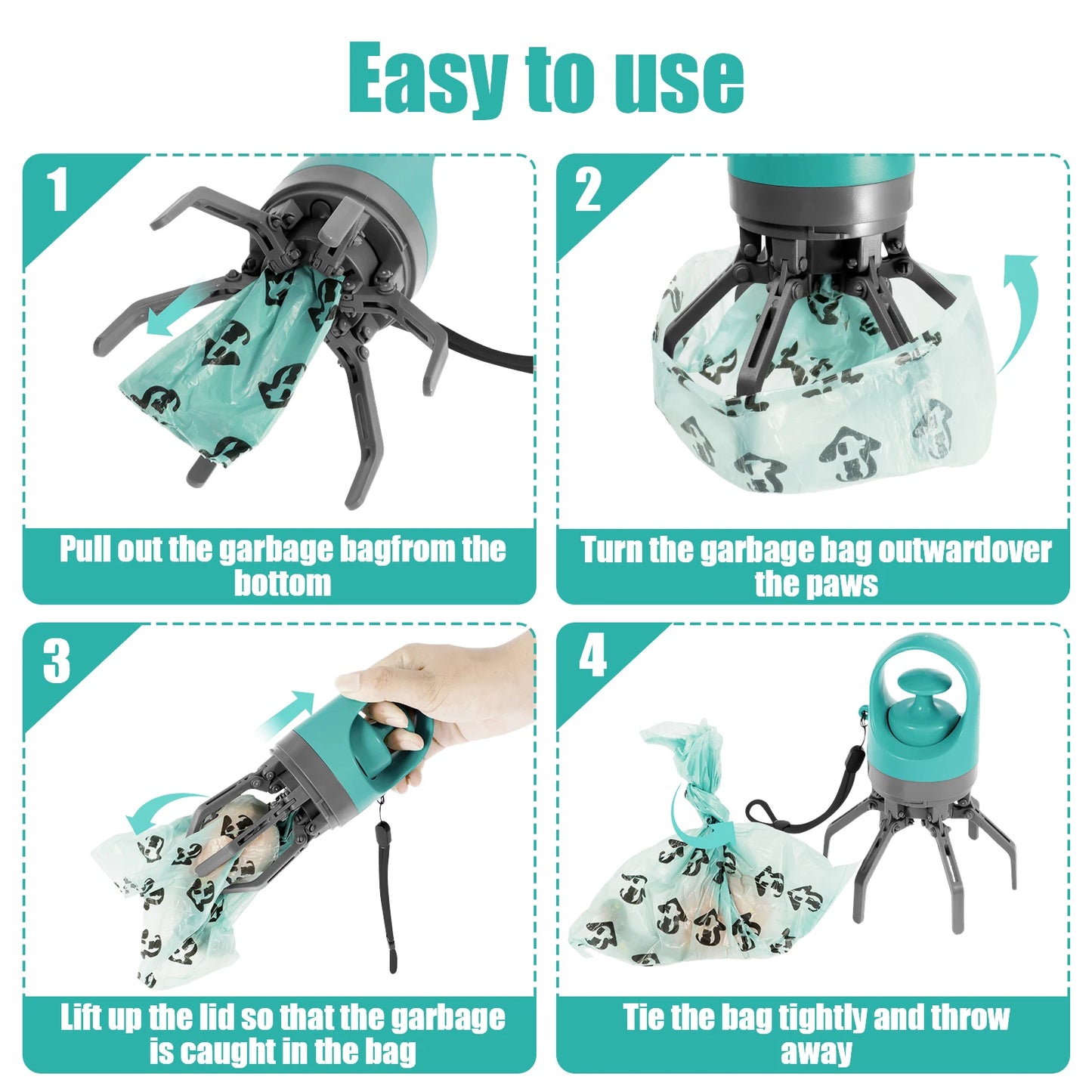 Portable Dog Waste Picker