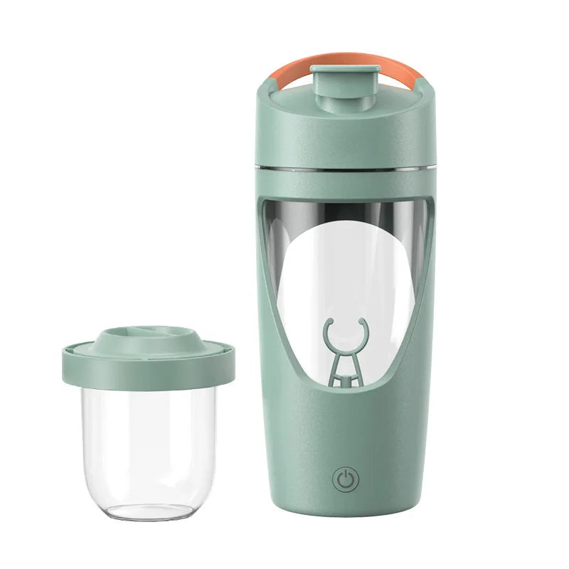 VoltMix Pro: 700ml Rechargeable Electric Shaker & Portable Blender